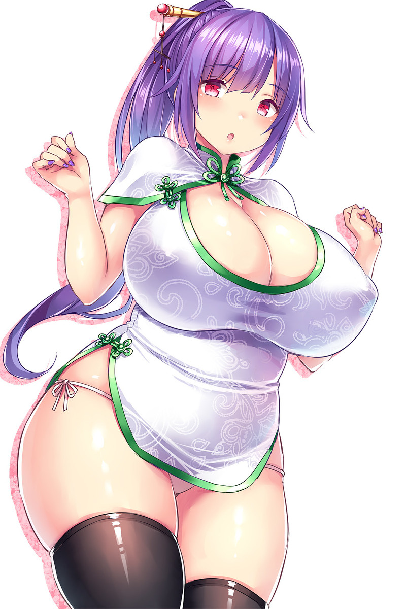 huge Anime boob