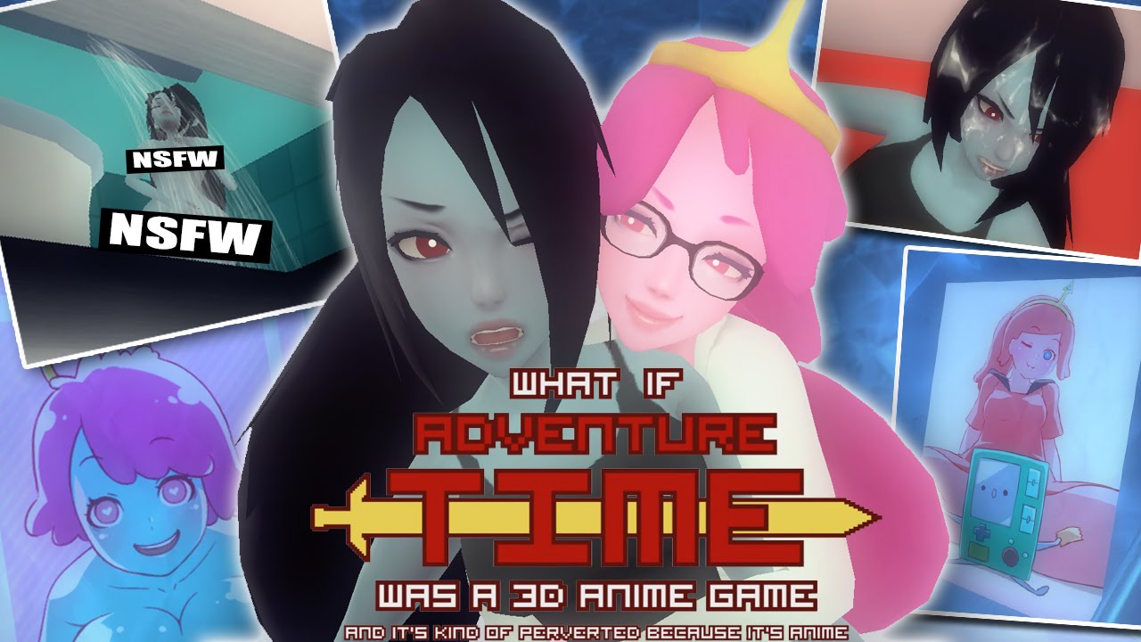 adventure time anime What a posters if was 3d