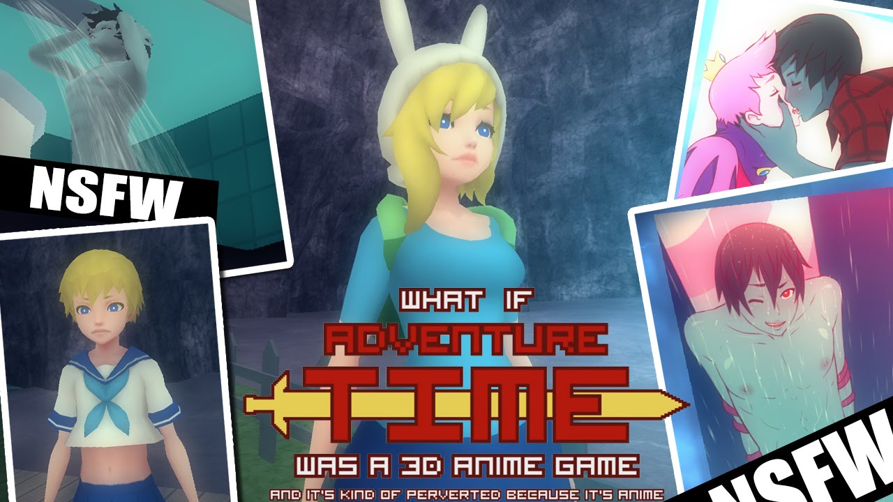 What if adventure time was a 3d anime posters