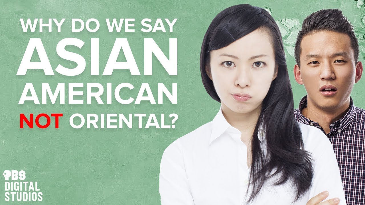 Asian not oriental author
