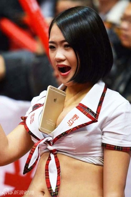 panties uniform Cheerleaders asian