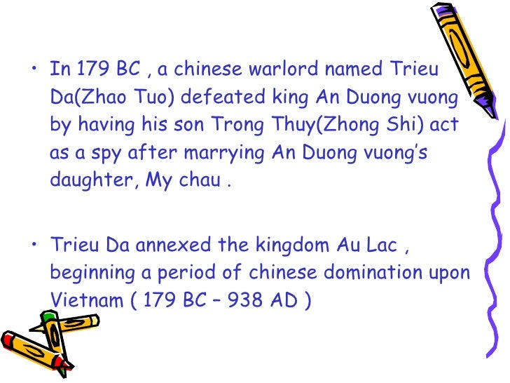 period The vietnam domination of of third chinese