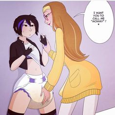 in diapers Sexy anime girls