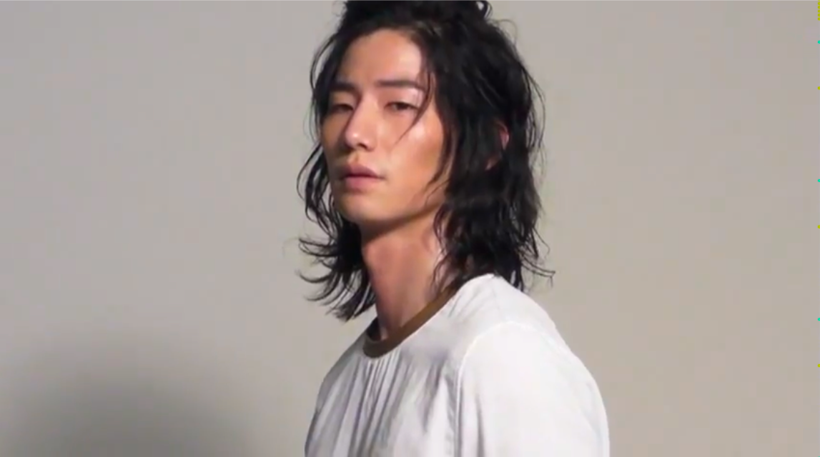 daddy long hair Sensual asian