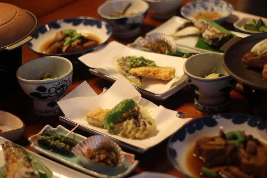 Food traditions of japan