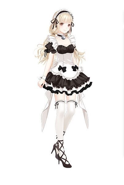 maid outfit Anime girl in