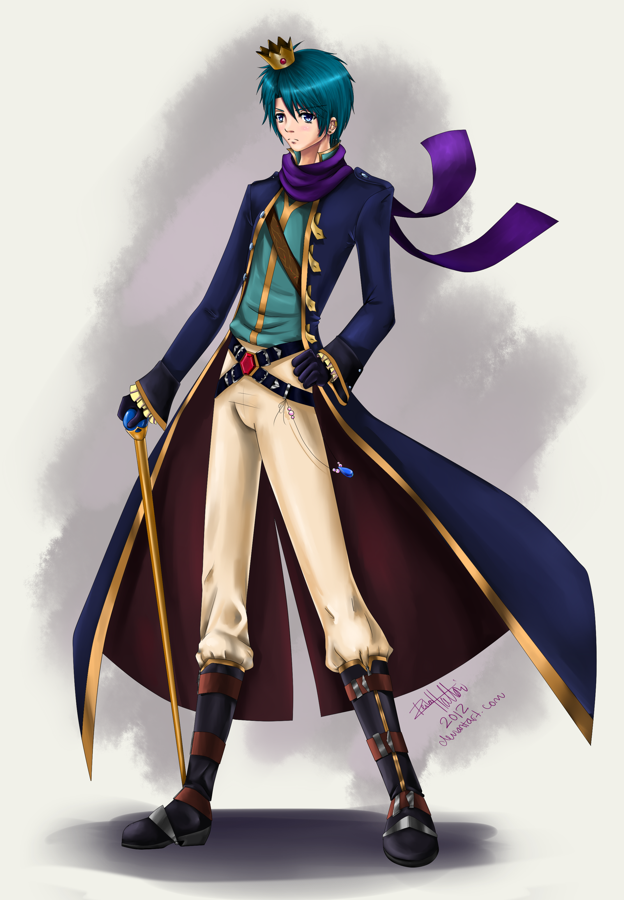 outfit Anime royal prince