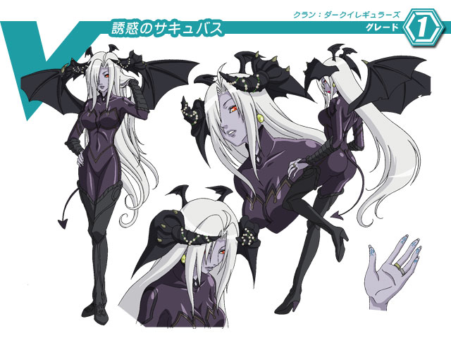 succubus Anime character with