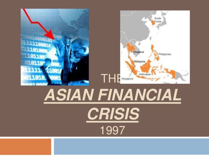 of Asian 1998 crisis financial