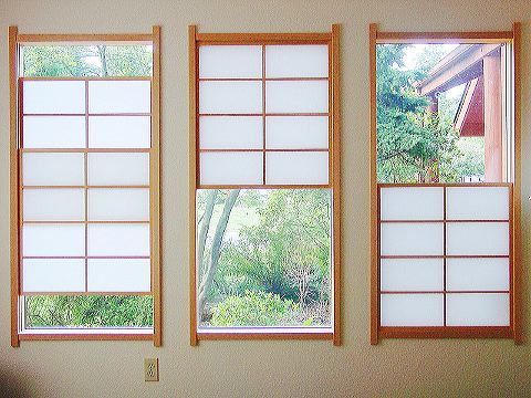 window shades paper Asian