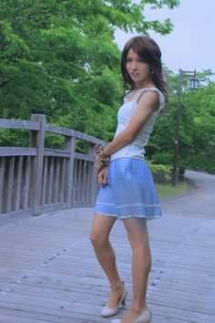 young crossdresser Asian panties