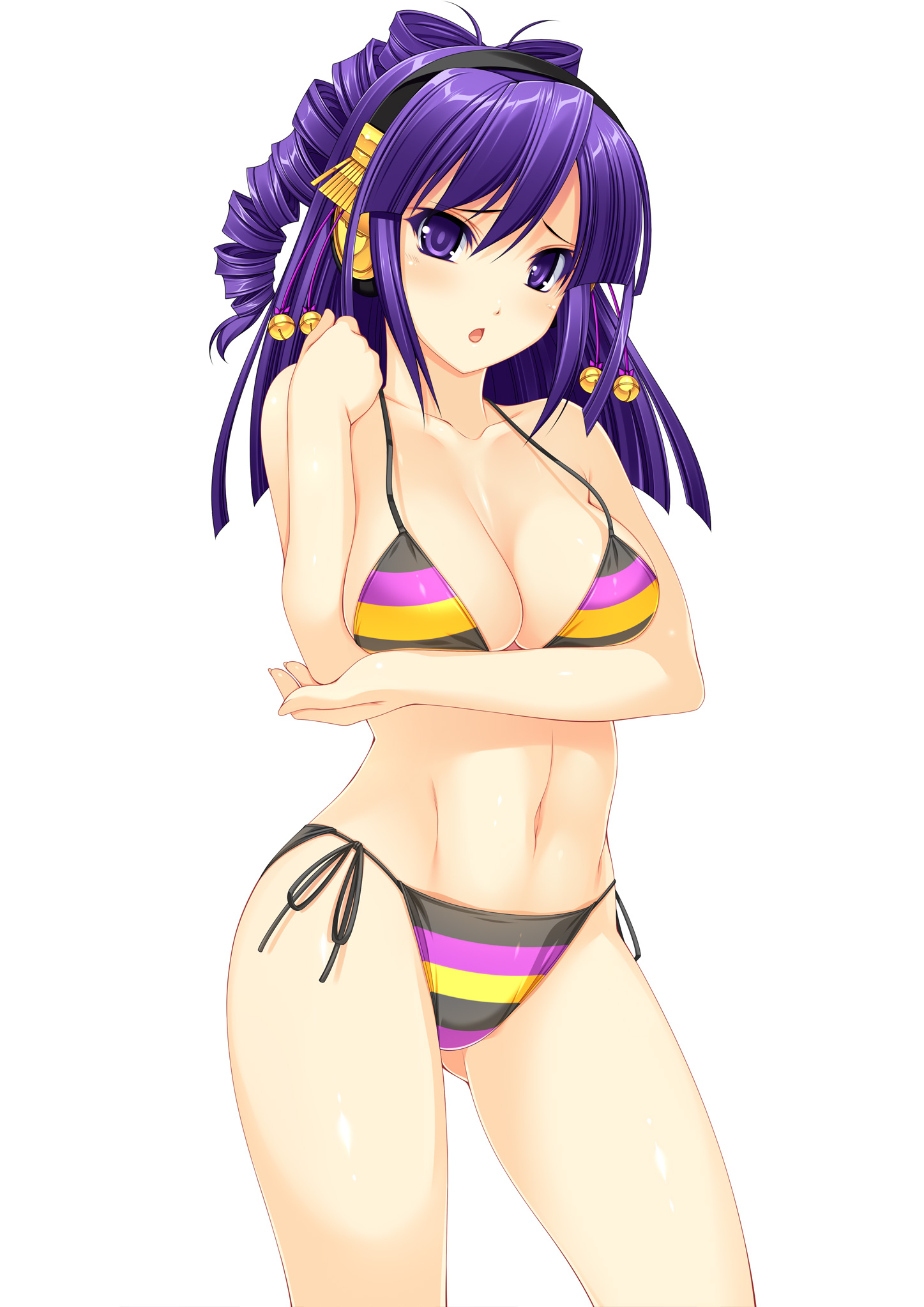 anime girl in bikini Cute