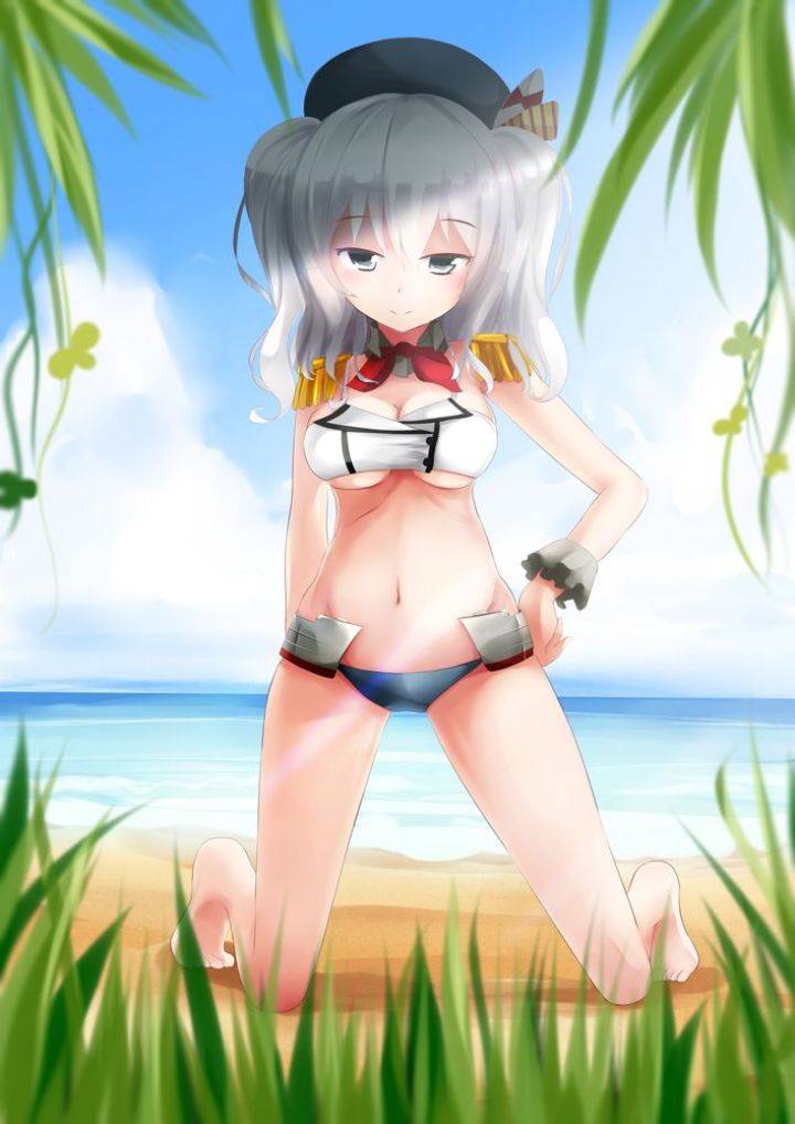 anime girl in bikini Cute