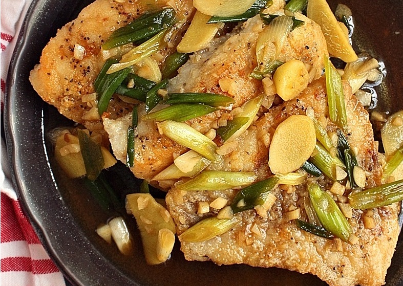 Asian fried fish recipe