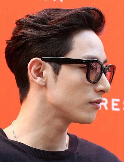 Hair style for asian man