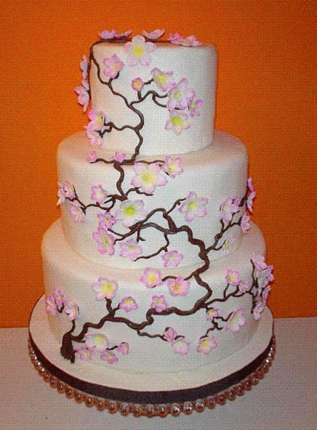 cake design wedding Asian