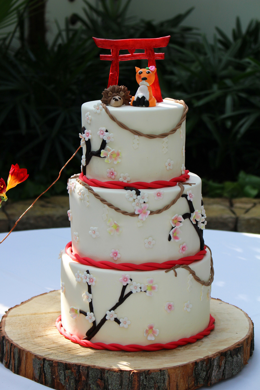 cake design wedding Asian