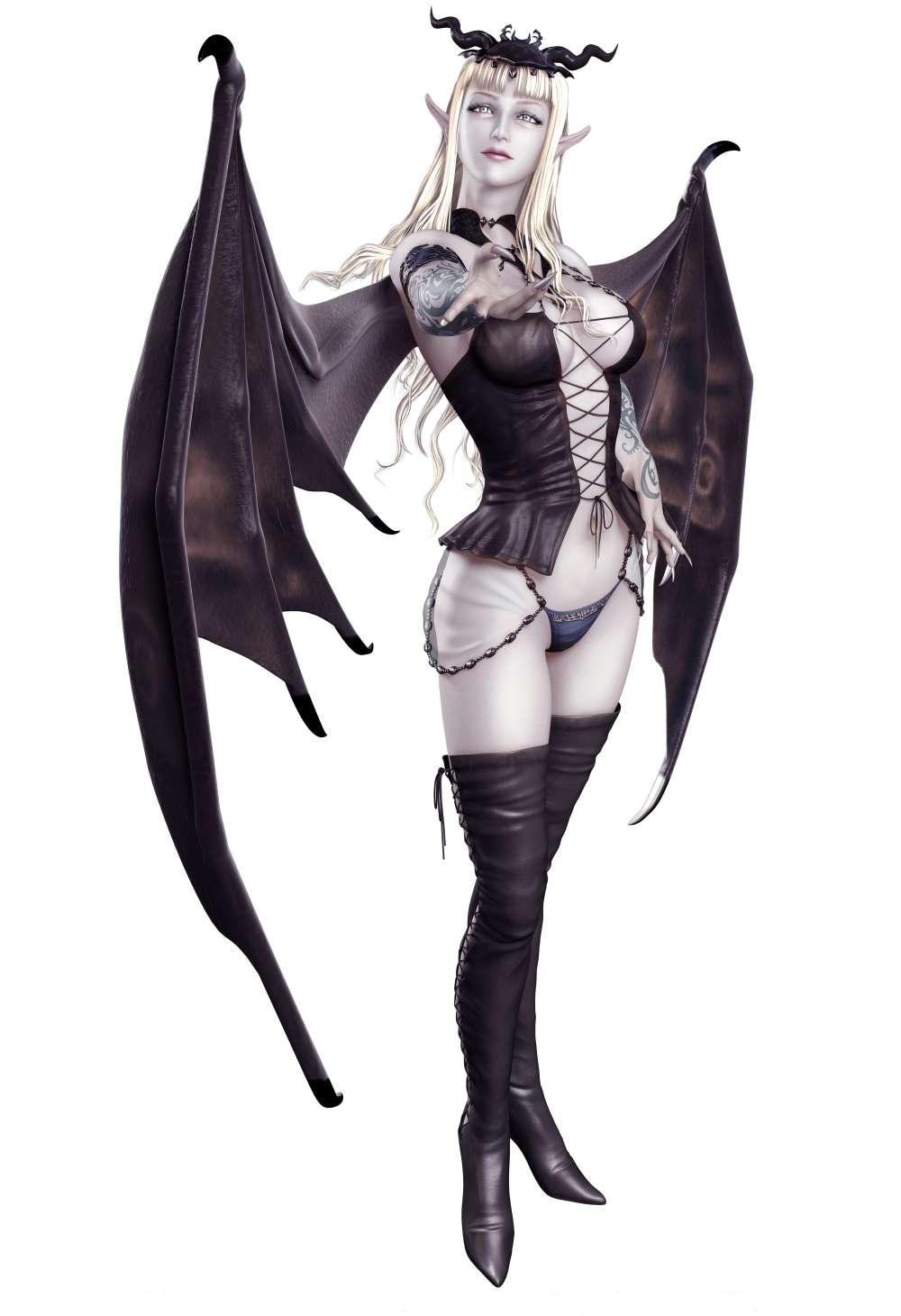 succubus Anime character with