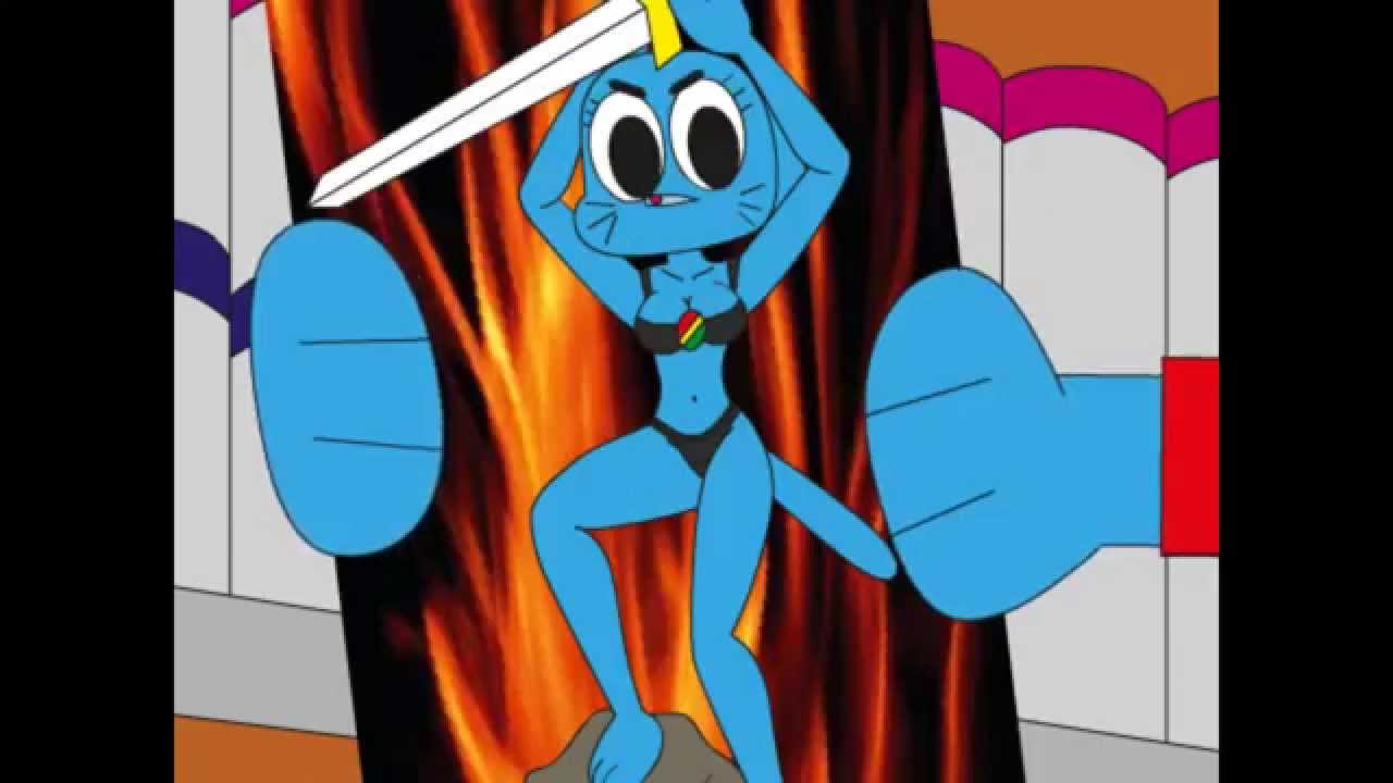 If the amazing world of gumball was an anime