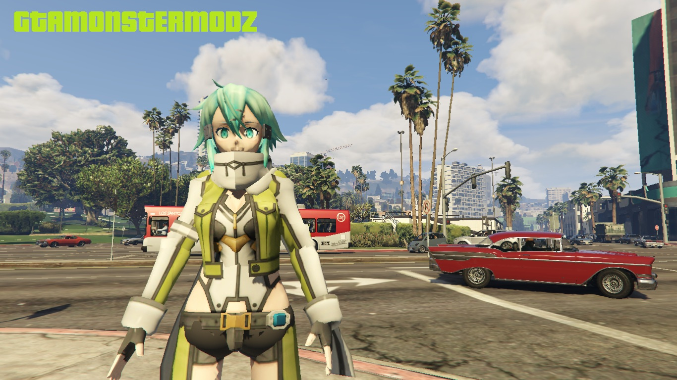 5 anime mod Gta