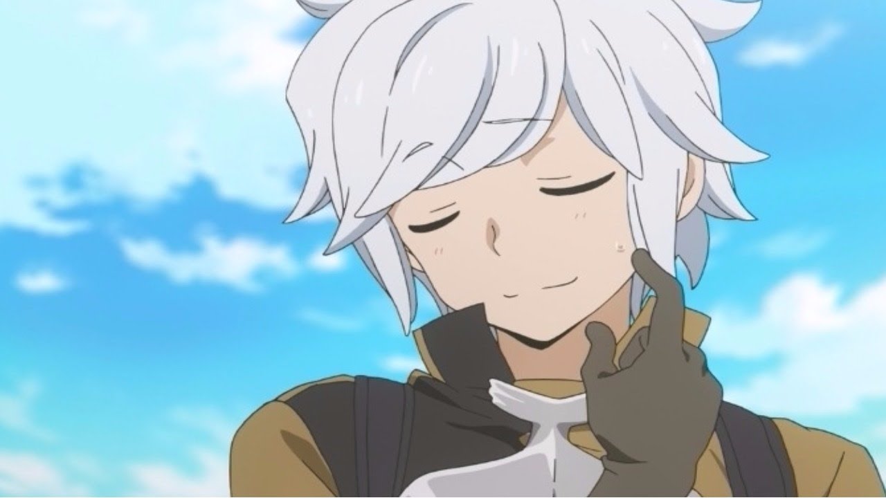 male anime White haired