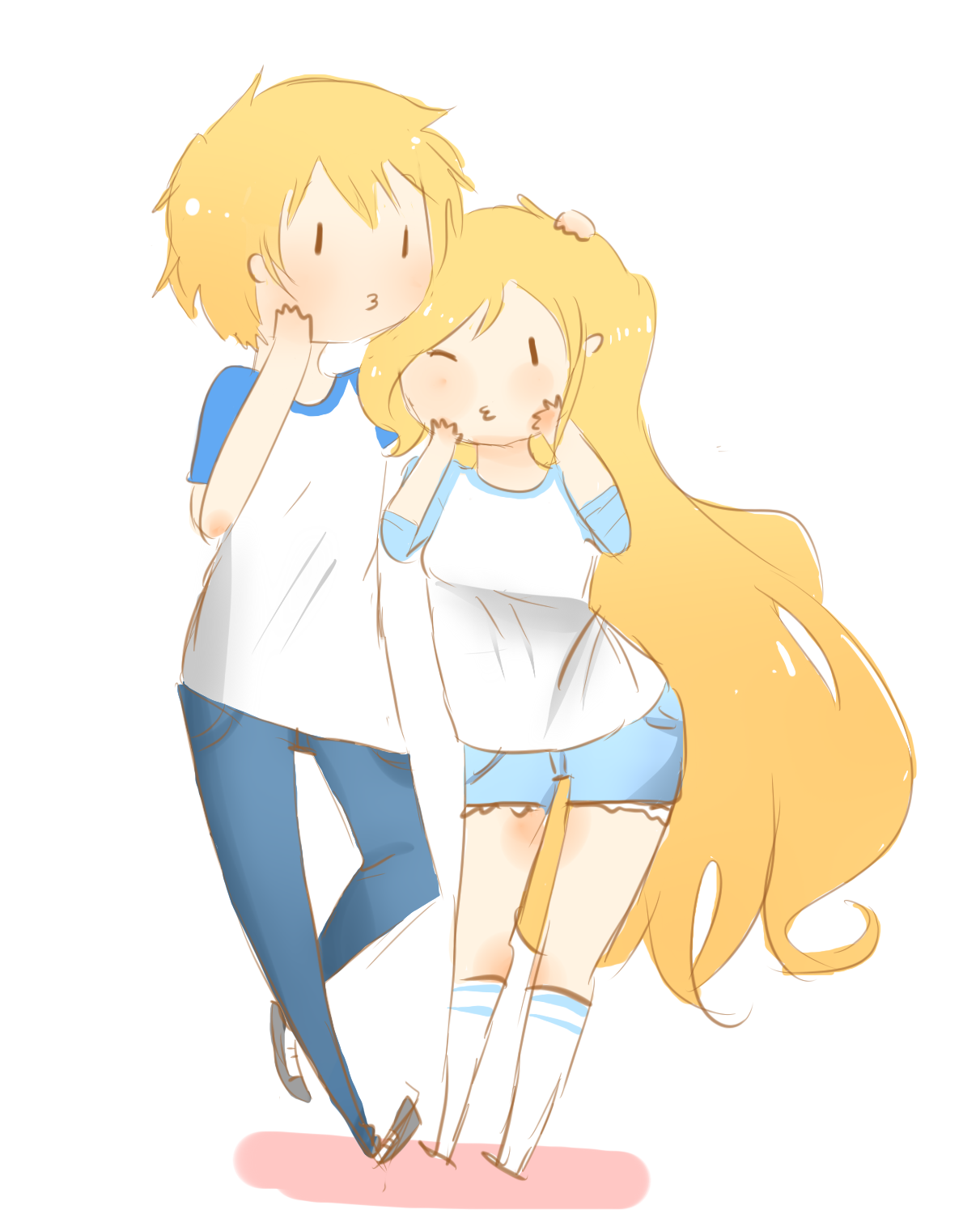 and fionna anime cake time Adventure