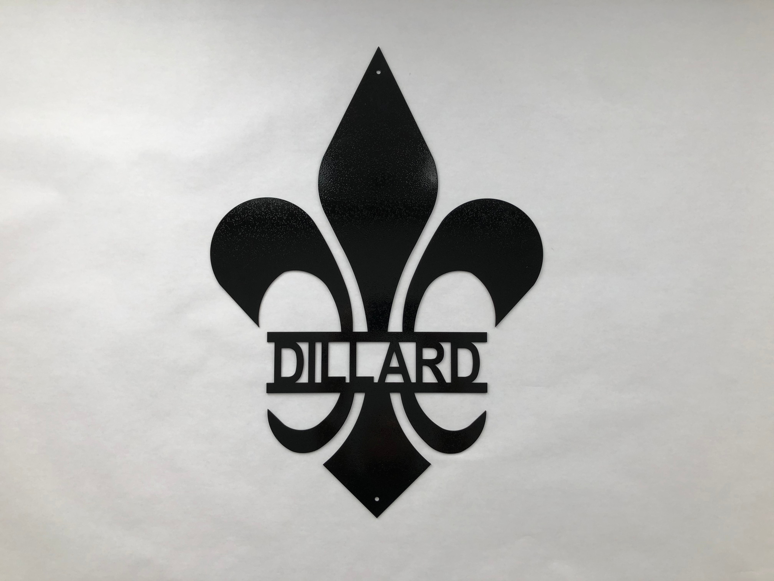 Asian fleur de lis art