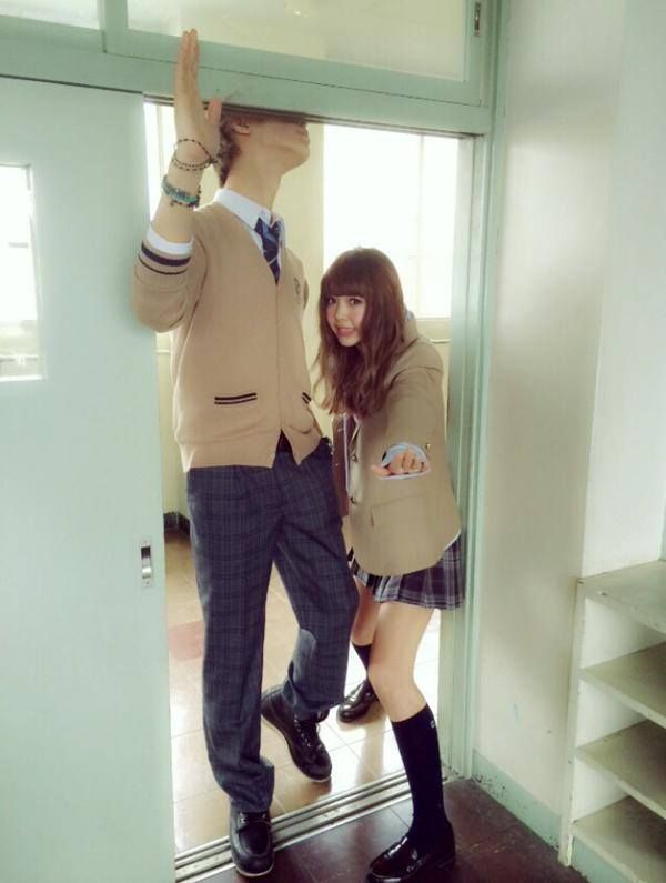 uniform POV Couple asian