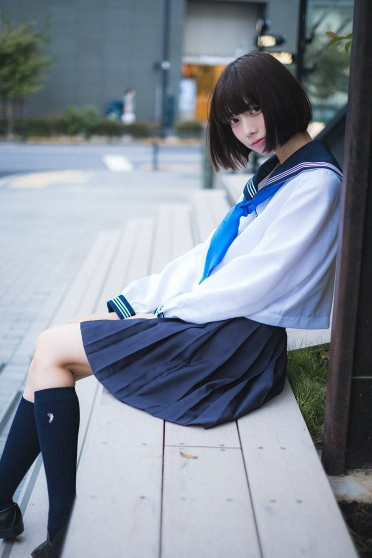 Japanese anime girl costume